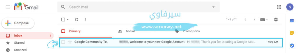 انشاء حساب جيميل Gmail